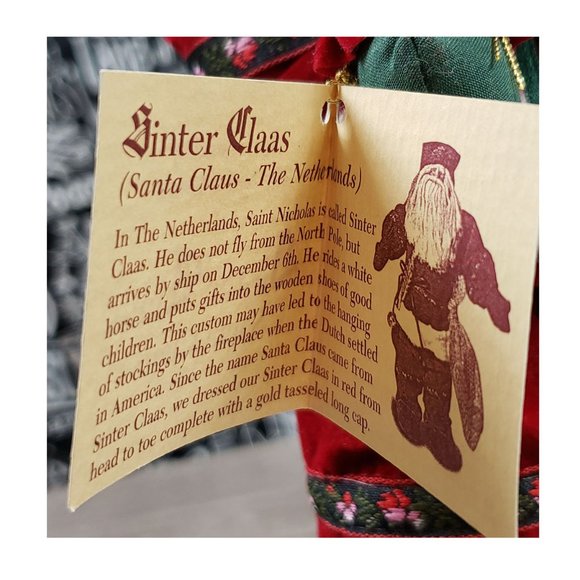 10.5" Old World Christmas Santa The Netherlands🤩 - Picture 5 of 15